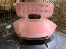 Villa Luxury Modern Pink Living Room Chair