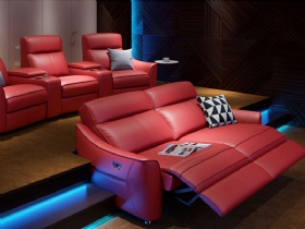 Custom Villa Luxury Home Theater Furniture Sofa