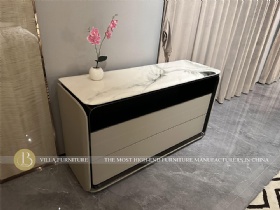 Villa Modern Luxury Italian Marble Bedroom Sideboard